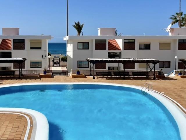 Vera Mar 8A Primera Linea Con Piscina Y Parking Арона Екстериор снимка